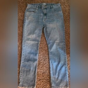 Carharrt Mens Light Wash  Relaxed Fit Size 38×32 Straight Leg Denin Jeans